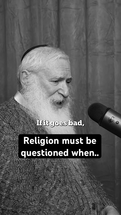 Religion must be questioned. #rabbi #judaism #israel #islam #israelpalestineconflict #shorts #short