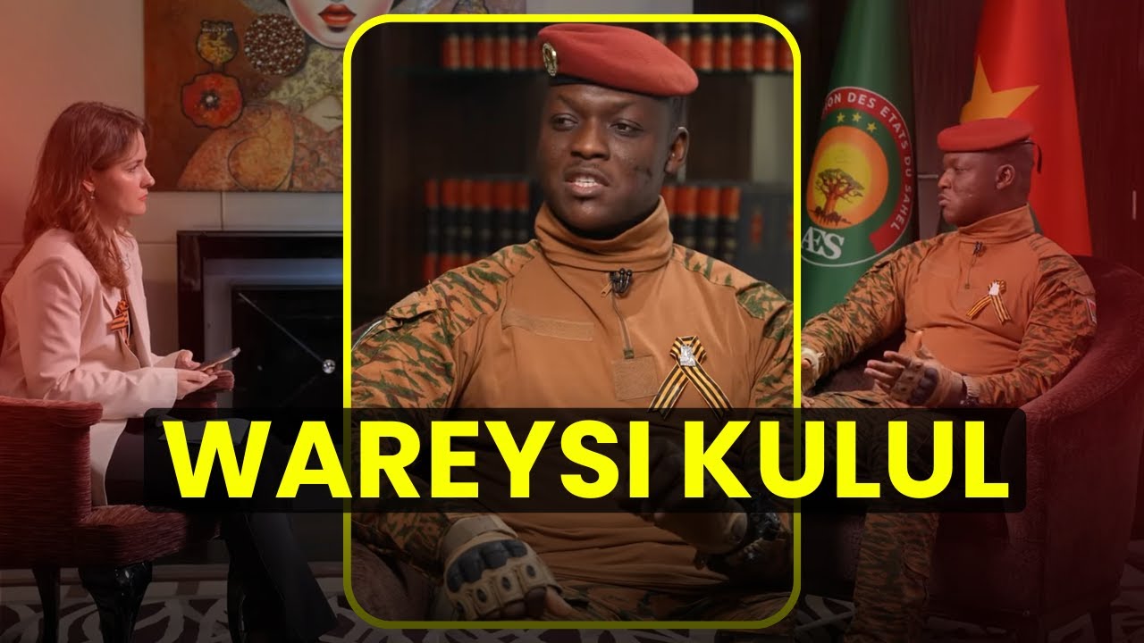 Muxuu kaga jawaabay SU'AALO adag oo la weydiiyay Ibrahim Traoré! 1/2