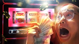 Jackpot hit in Las Vegas, USA