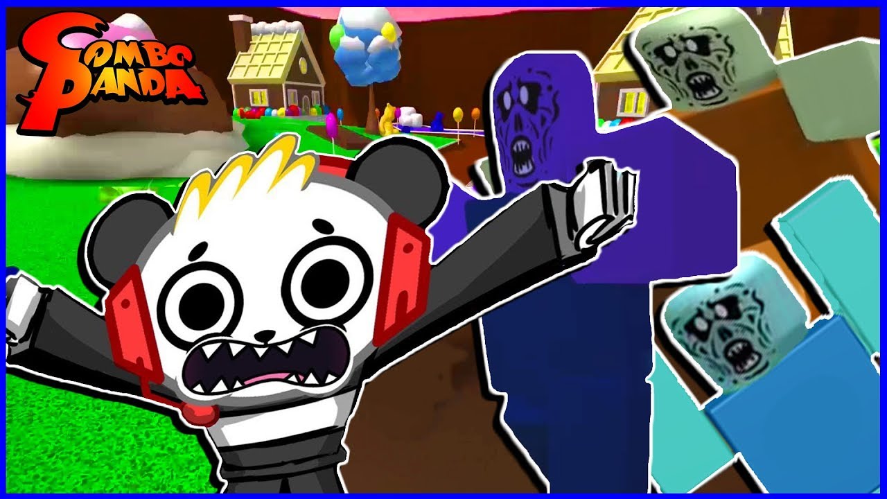 Roblox Zombie Rush Episode 2 Let S Play With Combo Panda Youtube - that youtube family roblox zombie rush