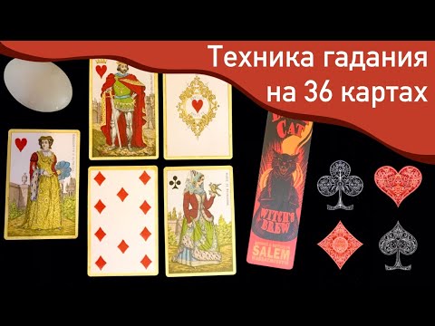 Простое и точное гадание на 36 картах