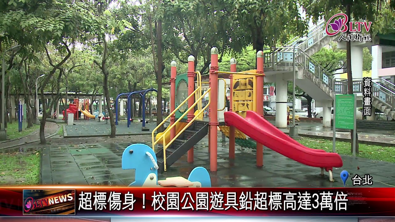 驚 雙北 台南校園公園遊具鉛超標達3萬倍 Youtube
