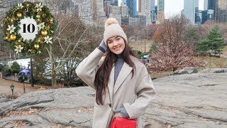 VLOGMAS 10 | Central Park, nákupy & Gossip Girl
