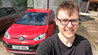 My First Drive In @AutoSocialUK VW UP! GTI