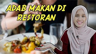 Adab Makan Di Restoran