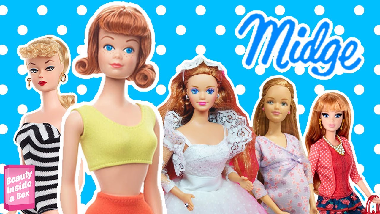 All the Discontinued & Controversial Barbie Dolls: Allan, Midge