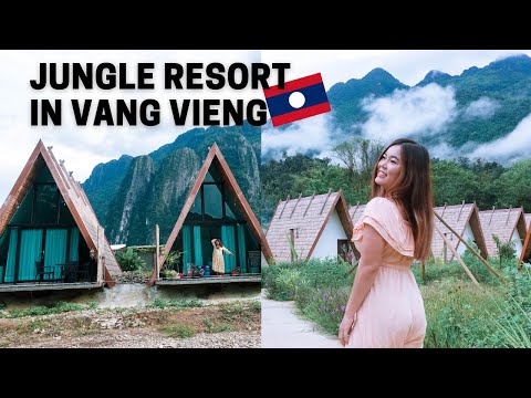 รีสอร์ทที่เงียบสงบ วังเวียง ลาว | A quiet hidden resort in Vang Vieng, Laos