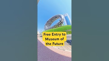 Dubai Future Museum – Free Entry! Must Visit! #shorts