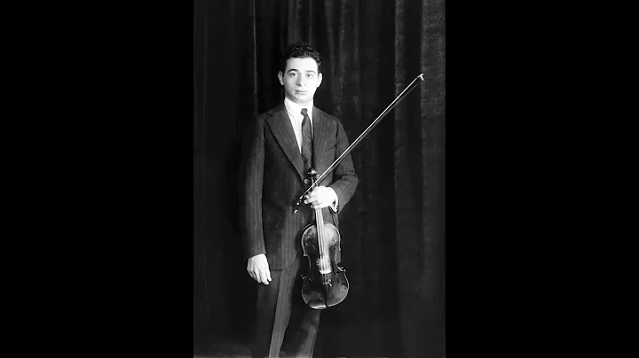 Sascha Jacobsen (violin) - To a Wild Rose (MacDowe...