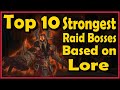 Top 10 Strongest Raid Bosses Based On Lore in World of Warcraft