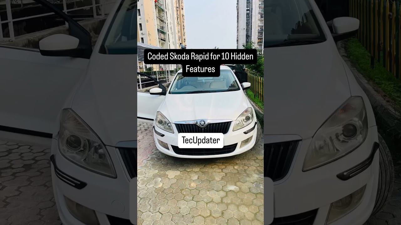 Skoda Rapid Hidden Features Unlocked | Needle Sweep, Instant Mileage, Fuel Units & More | TecUpdater