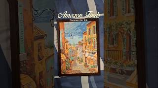 Unbelievably under ₹275 🖼 #amazonfinds #handmadepainting #wallart #homedecor #budgetfinds #unboxing