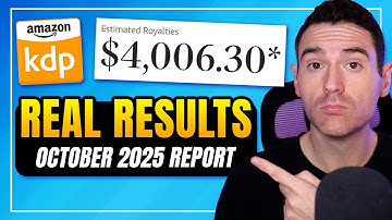 Amazon KDP Income Report (October 2025) - My KDP Orders, Profit & Advice!