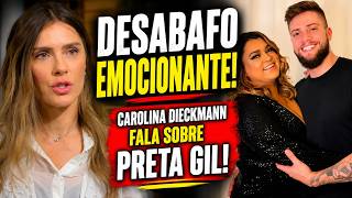 Carolina Dieckmmann desabafa sobre traição do marido de Preta Gil: 'porrada maior que câncer'