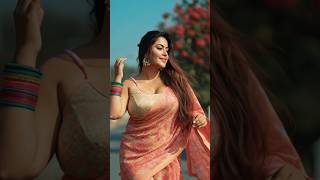 Pink Blouse With Saree Trending Youtube Shorts Look
