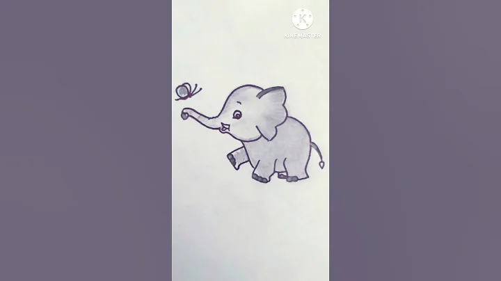 ek mota hathi #elephant #elephantdrawing #viral #shorts
