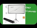 Celexon 80 inch Ultralight Portable Tripod Projector Screen With Carry Case - A++