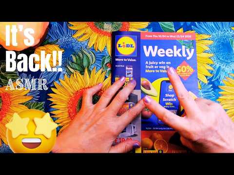 ASMR | The Return of LOW2! Lidl Weekly & Lozenge/Hard Candy Sounds in a Whisper