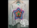 BLUSA CROCHET PRIMAVERA VERANO  " ESTRELLA DE IBIZA "