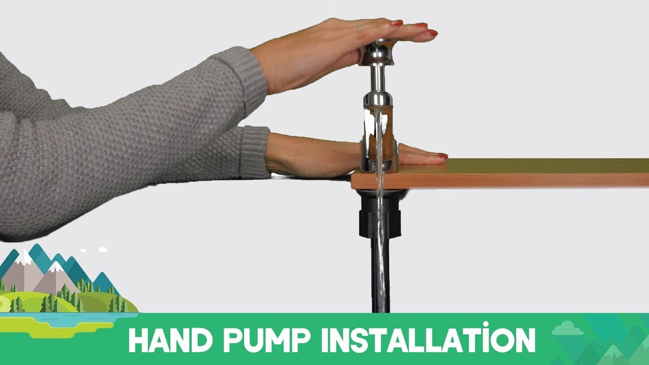 Hand Pump Installation Youtube