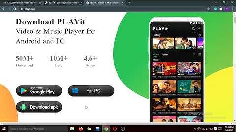 How to download playit in pc(windows)