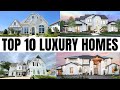 Top 10 BEST LUXURY HOME DESIGNS I&#39;ve Ever Seen (#3 Is My Favorite)