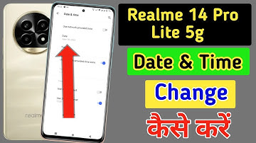 How to set date and time in Realme 14 Pro Lite 5g/Realme 14 Pro Lite me time set kaise change kare