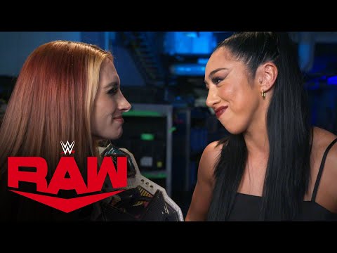 Becky Lynch invites Indi Hartwell to come to NXT for a match: Raw exclusive, Oct. 2, 2023