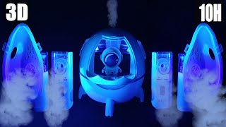 ASMR: Aerosol 3D com cinco nebulizadores incríveis para Dormir e Relaxar👨‍🚀