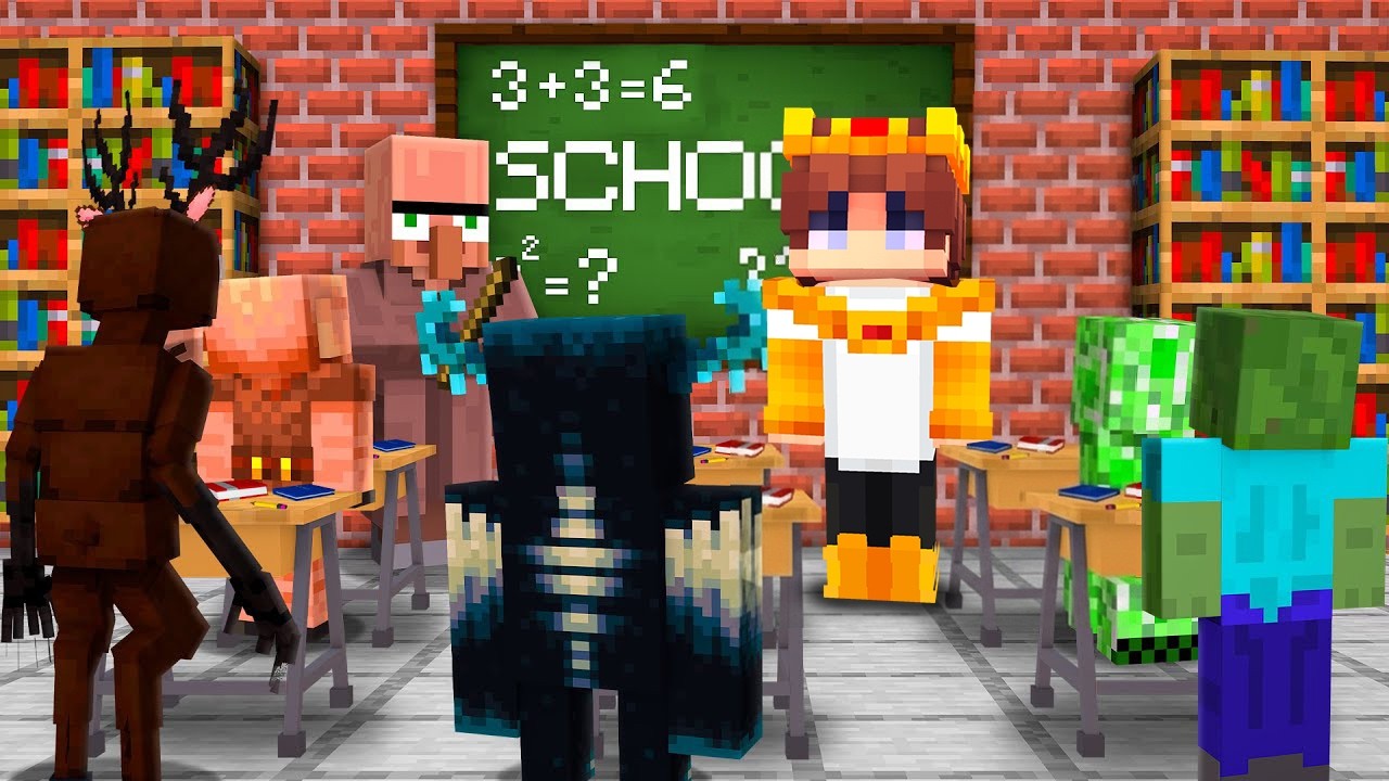 ЖИТЕЛЬ ЕКЕУМІЗ МОНСТР МЕКТЕБІН АШТЫҚ қазақша майнкрафт казакша айсеи