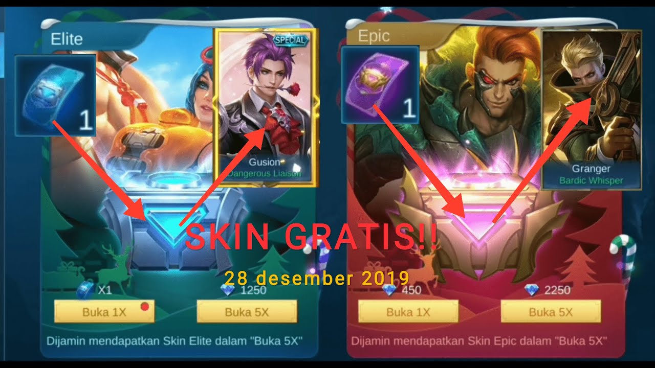 Klaim Twilight Lottery Draw Winter Box Dapet Skin Gratis Mobile Legends Youtube