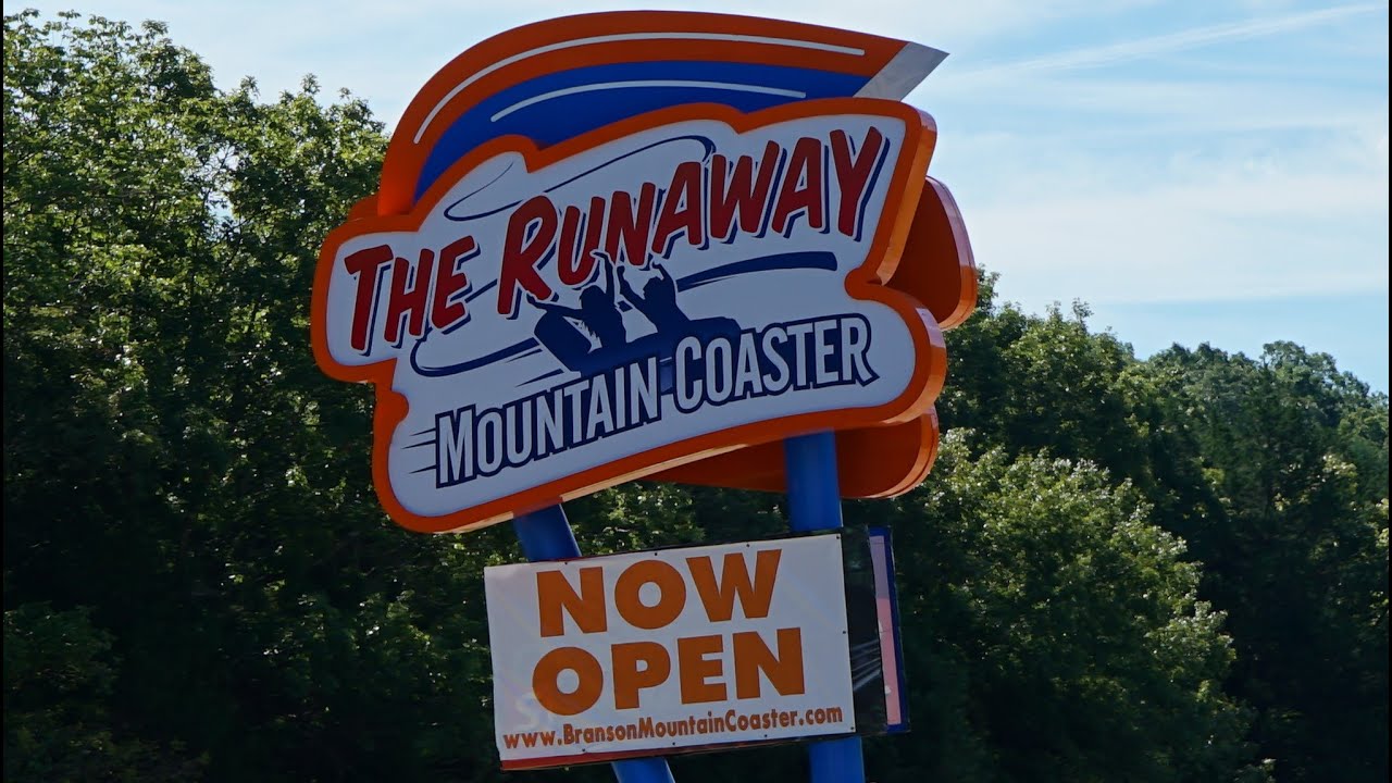 The Runaway Mountain Coaster at Branson Mountain Adventure Park, Full