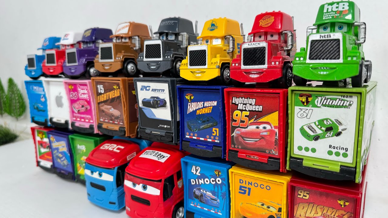 Disney Pixar Cars Unboxing Review l Full Lightning McQueen Cars Bubble RC | ASMR Cars Collection 