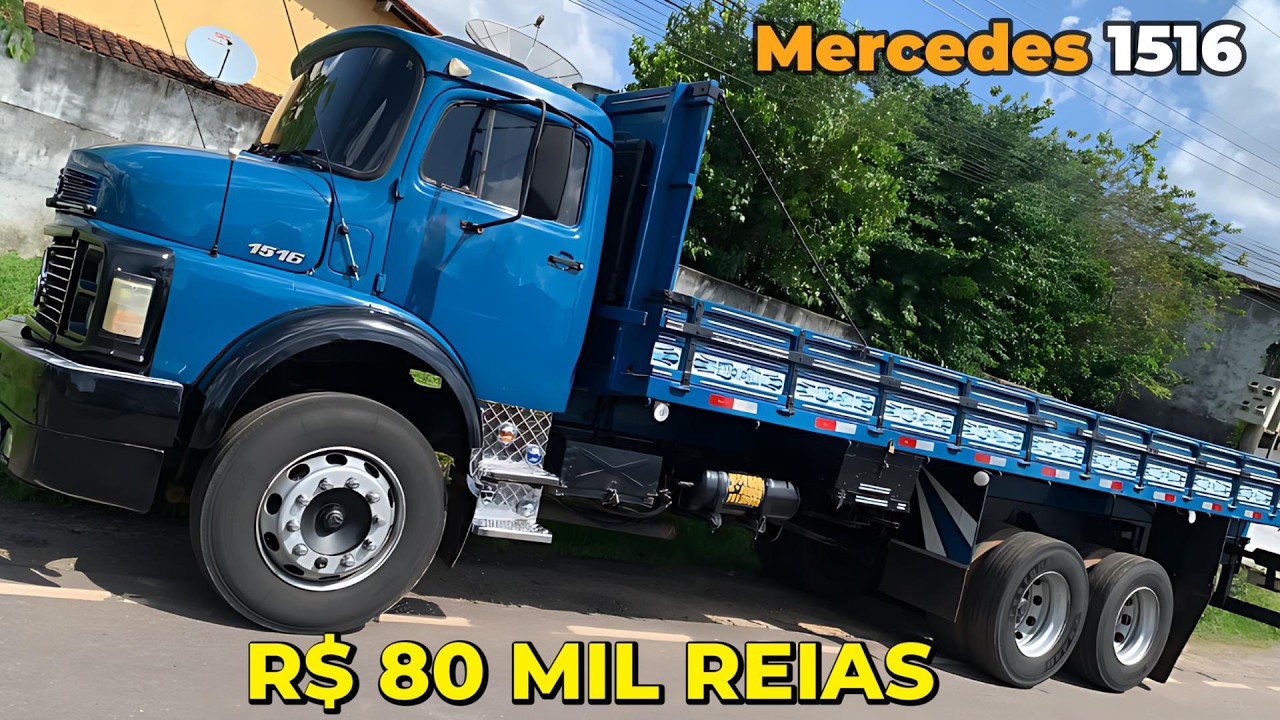 MERCEDES BENZ 1516 A VENDA A PARTIR DE 80 MIL REAIS !!!