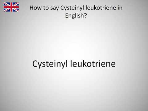 ቪዲዮ: Leukotrienes እንዴት እንደሚቀንስ