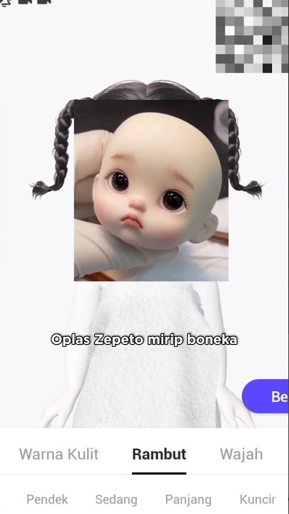oplas Zepeto mirip boneka #zepetoindonesia #oplaszepeto #zepeto #tutorialyoutube