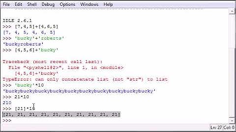 Python Programming Tutorial – 11 – Editing Sequences