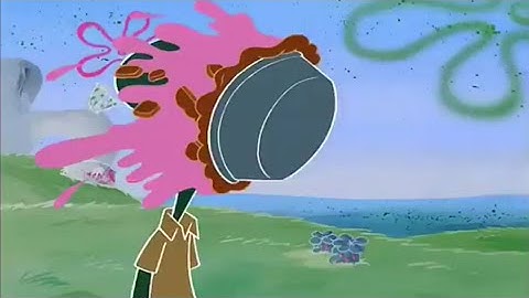 SpongeBob Trips And Throws A Pie In Squidward