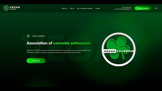 Vegas VLC – Association | Full-service website development screenshot 1