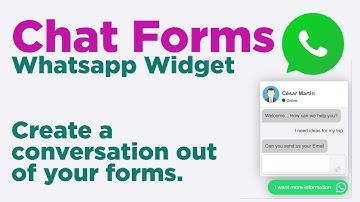 Chat Forms for WhatsApp Widget