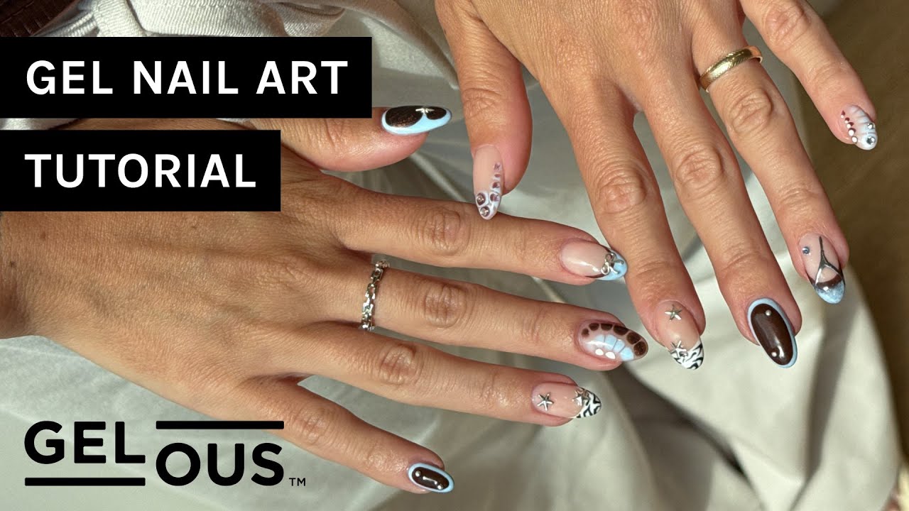 Y2K Gel Nail Art Tutorial | Mix & Match Nails with Charms | Gelous Gel Nail Polish