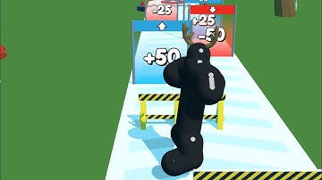 Satisfying and relaxing ASMR Mobile Games - Tall Man Run