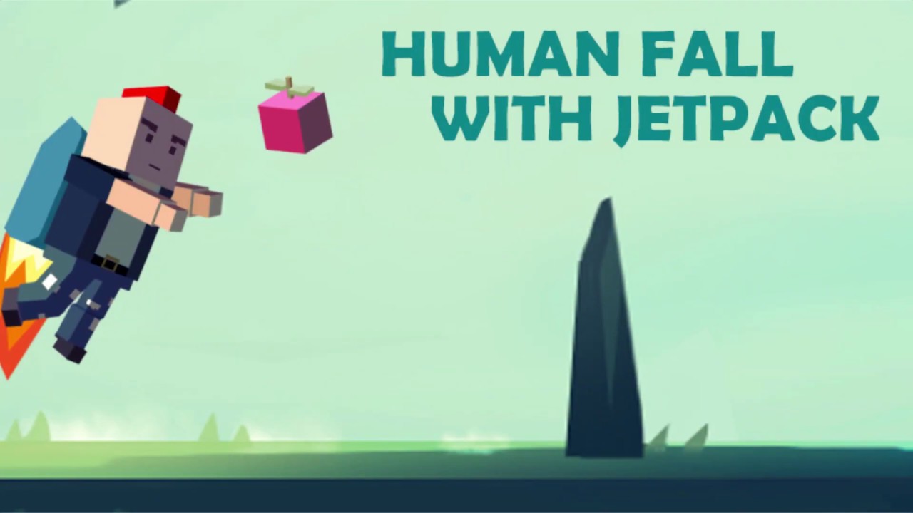 Human Fall With Jetpack - YouTube