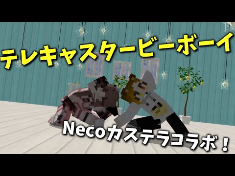 【初コラボ！】テレキャスタービーボーイ　Necoカステラ&ハル