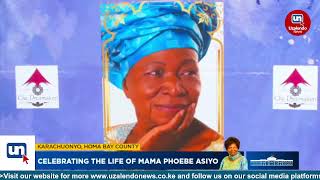 Eulogy Of The Late Hon. Dr. Phoebe Asiyo