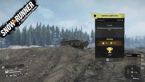 SnowRunner Season 2 Contest Long ride Yukon Flooded Foothils