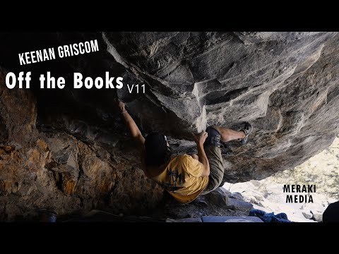 Beta Video for climb Off the Books v11, Clear Creek Canyon