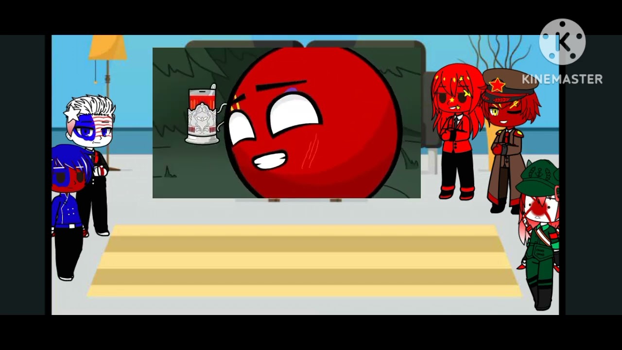 Реакция стран на Вселенную Кантриболз.(Читать Описание).