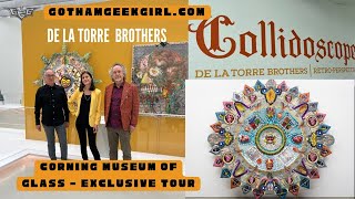 Media Tour: Collidoscope: de la Torre Brothers Retro-Perspective at Corning Museum of Glass
