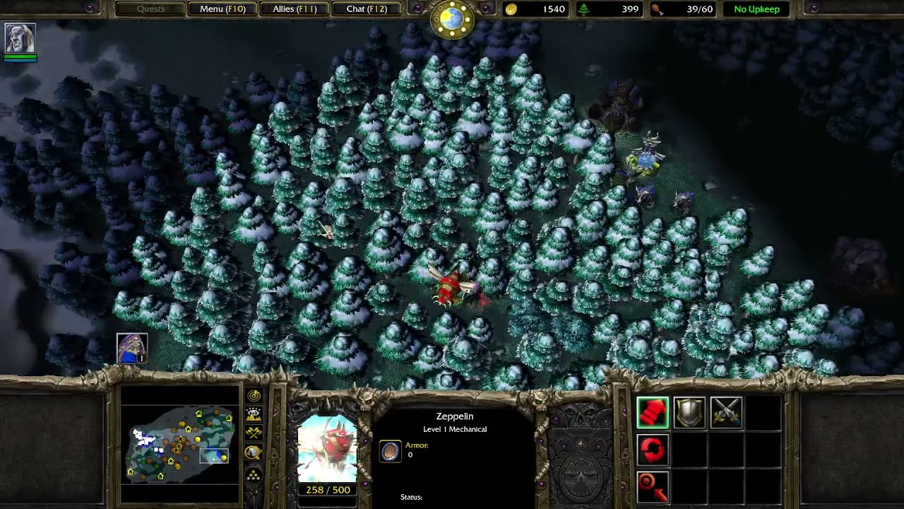 Warcraft 3 - Arom's Strand Player test 1